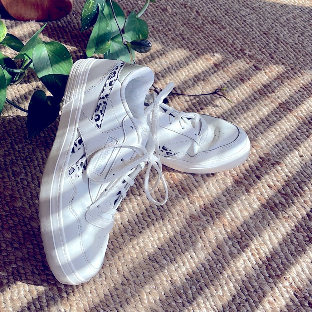 Reebok Cheetah-embellished Sneaker